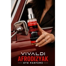 Vivaldi Car Vivaldi Afrodizyak Araba Kokusu Sprey 120 ml Kalıcı ve Yoğun Ferahlık Özelliği ile Taze Hava
