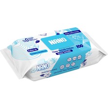 Nano Yüzey Temizlik Havlusu Beyaz Sabun 100'LÜ 5 Adet