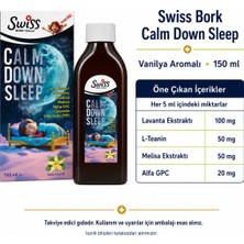 Bezos Swiss Bork Calm Down Sleep Vanilya Aromalı Sıvı Takviye 150 ml