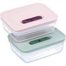 Çankaya Plastik Royal Microwave & Fresh Saklama Kabı 1.15 L 4 Adet