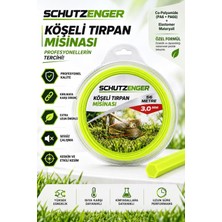 SCHUTZENGER Köşeli Tırpan Misinası 3,0 mm 56 Metre Ot Çim Biçme Ipi At-56