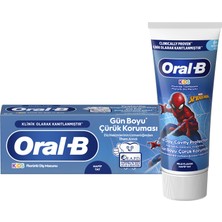 Oral-B Spiderman Çocuk Diş Macunu 60 ml 2 Adet