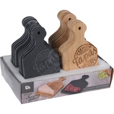 Koopman Peynir Tahtası Bambu 20 x 11 cm 4 Adet
