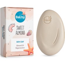 Balmy Naturel Balmy Tatlı Badem Esanslı Katı Sabun 110G 5 Adet