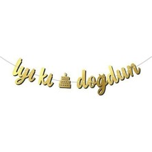 Delux Iyi Ki Doğdun Kaligrafi Banner