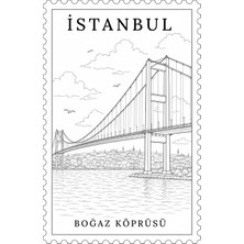 MONT MARTE Colors Of Art Mandala Boyama Seti - Istanbul & Manzara Figürleri (A4, 160 Gsm, 5 Yaprak)
