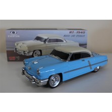 EVERTON RT-1940 Mavi Bluetooth Fm-Usb-Tf-Aux Şarjlı Nostaljik Radyo