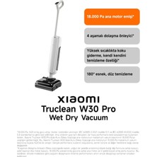 Xiaomi Truclean W30 Pro Islak Kuru Şarjlı Dikey Süpürge