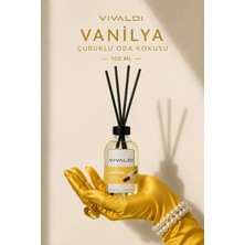 Vivaldi Home Vanilya Çubuklu Oda Kokusu 100 ml | Sıcak & Kalıcı Ortam Kokusu