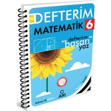 Arı Yayıncılık 6. Sınıf Matematik Akıllı Defteri Arı Yayınları