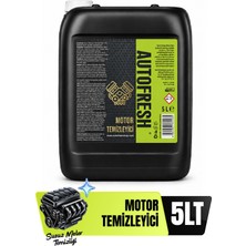 Araç Susuz Motor Yağ Kir Temizleyici ve Parlatıcı 5lt - Sünger Hediyeli