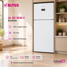 Altus Al Bz 3630 x 630 L No Frost Elektronik Göstergeli Buzdolabı