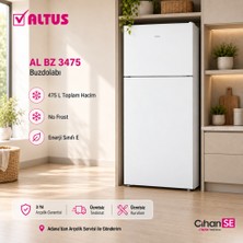 Altus Al Bz 3475 475 L No Frost Çift Kapılı Buzdolabı