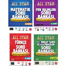 Anonim Newton Yayınları 8. Sınıf All Star Soru Bankası Tüm Dersler Tam Set