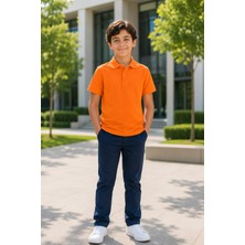Yalçınoğlu Premium Okul Lakosu Polo Yaka %100 Pamuk Erkek Çocuk Okul Tişörtü Kısa Kol Penye 8-16 Yaş I Çocuk Okul Forması Polo Yaka Basic Tişört Unisex Kısa Kol Yumuşak Dokulu Nefes Alan Kumaş 8-16 Yaş