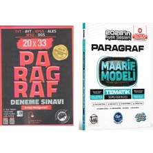 Çap Yayınları Çap Paragraf Ders Platosu Maarif Model ve Edebiyat Sokağı Paragraf 20X33 Deneme Sınavı Seti 2028