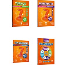 Mozaik Yayınları 7. Sınıf Türkçe Matematik Fen Bilimleri Paragraf Soru Bankası 2027