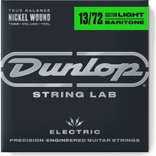 Jim Dunlop Nickel Wound Bariton Elektro Gitar Teli (13-72)