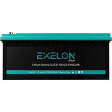Tsm Exelon 25.6V 100A Lityum Akü