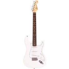 Sx Ed1-Wt Elektro Gitar (White)