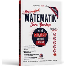 Orijinal Yayınları Orijinal Mikro Tyt Matematik Maarif Modeli 1. Aşama Soru Bankası 2028