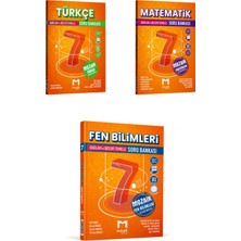 Mozaik Yayınları 7. Sınıf Türkçe Matematik Fen Bilimleri Soru Bankası Seti 2027