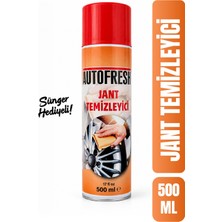 Jant Temizleyici Sprey 500 ml – Yağ, Kir ve Balata Tozu Sökücü, Parlatıcı Etkili