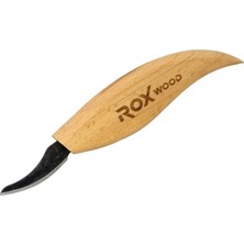 Rox Wood 0374 Gaga Tip Ahşap Yontma ve Oyma Bıçağı