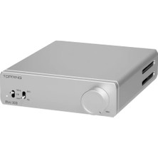 Topping Audio Mini 300 Fully Balanced Desktop Power Amplifier | Silver