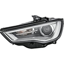 LABO Audı A3 8V 2013-2016 Sol Ön Mercekli Xenon Far LED Gündüz Farlı