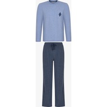 Penti Erkek Northline Pantolon Uzun Kollu Pijama Takımı