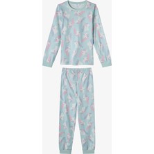 Penti Kız Çocuk Magical Repeat Pamuklu Uzun Kollu Pijama Takımı