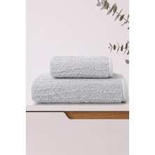 Neşe Home Collection Grace 2'li Banyo Havlusu Seti Gri