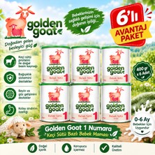 Golden Goat Golden  Goat 1 400GR Yeni Ambalaj 6lı Paket Bebek Maması