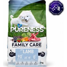 Pureness Family Care Tahılsız Kuzulu Anne ve Yavru Köpek Maması 15 kg (5 × 3 Kg) Puppy %90 Hayvansal Protein Postbiyotik Formül Sindirim ve Bağışıklık Desteği