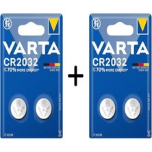 Varta CR2032 3V Lityum 4 Lü Paket Pil Erpilsan Elektronik