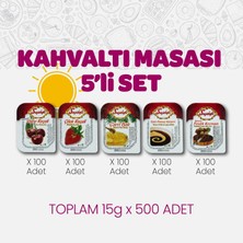 Seyidoğlu Kahvaltı Masası 5'li Mini Set – 15 G x 500 Adet