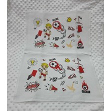 Berkaysun Tekstilden Çocuklar İçin Beslenme Bezi Örtüsü 35x45 cm 2 Adet