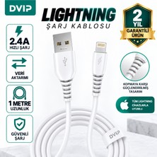Dvıp S11A 6A Usba To Lightning Hızlı Data ve Şarj Kablosu Beyaz