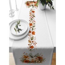 Bertille Home Sonbahar Serisi 140X40 cm Dijital Baskılı Runner (Halloween Autumn)