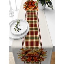 Bertille Home Sonbahar Serisi 140X40 cm Dijital Baskılı Runner (Halloween Autumn)