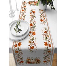 Bertille Home Sonbahar Serisi 140X40 cm Dijital Baskılı Runner (Halloween Autumn)