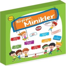 Alpino Yayınları Büyüyen Minikler Eğitim Seti Zeynep Avcı Sönmez 3 - 5 Yaş Okul Öncesi Eğitici Kitaplar