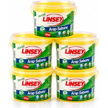 5'li Avantaj Paket, Linsey Jel Arap Sabunu 500 Gr, Gliserinli, Detsan Güvencesiyle (51. Yıl)