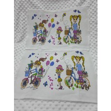 Berkaysun Tekstilden Çocuklar İçin Beslenme Bezi Örtüsü 35x45 cm 2 Adet