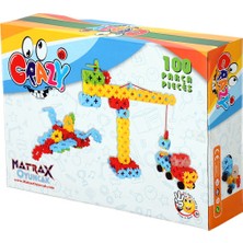 Partyplus Matrax Oyuncak 100 Parça CRAZY® - K. Kutuda Çocuk Gelişimini Destekleyen Özellikler