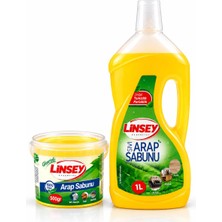Linsey Arap Sabunu Set 1 L Sıvı & 500 gr Jel, Koltuk, Mutfak, Parke, Doğal,detsan Güvencesiyle (51. Yıl)