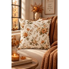 Bertille Home Sonbahar Serisi Çift Tarafı Dijital Baskılı Kırlent Kılıfı (Halloween Autumn)