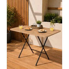 Ecowood Katlanır Masa 60X90 cm – Yemek Masası|balkon Masası