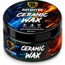 Autohype Seramik Wax - Seramic Katkılı Hızlı Boya Koruyucu ve Parlaklık Sağlayan Wax 200 ml